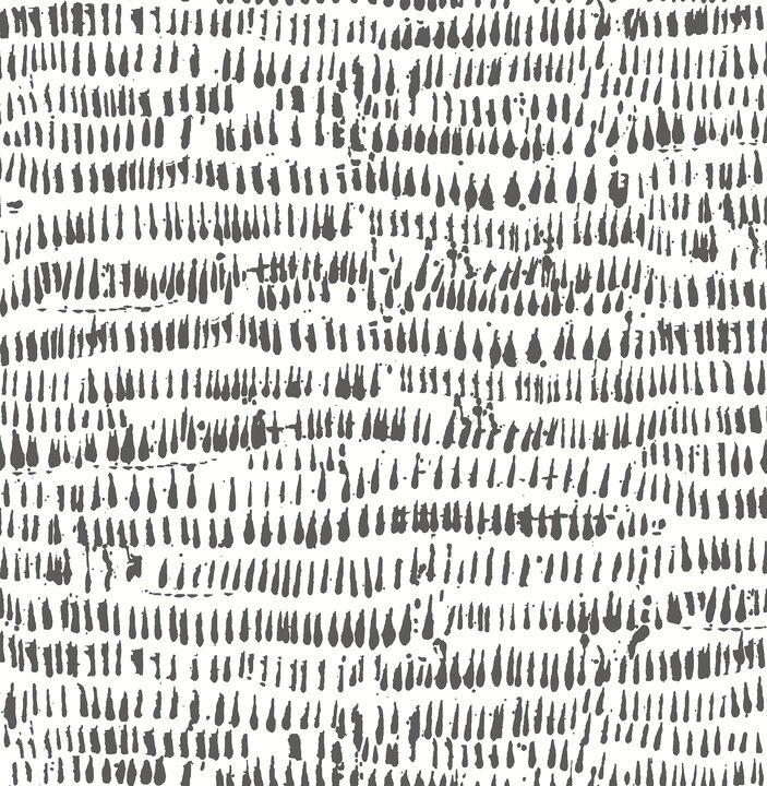 Runes Black Brushstrokes Wallpaper (Set of 2)