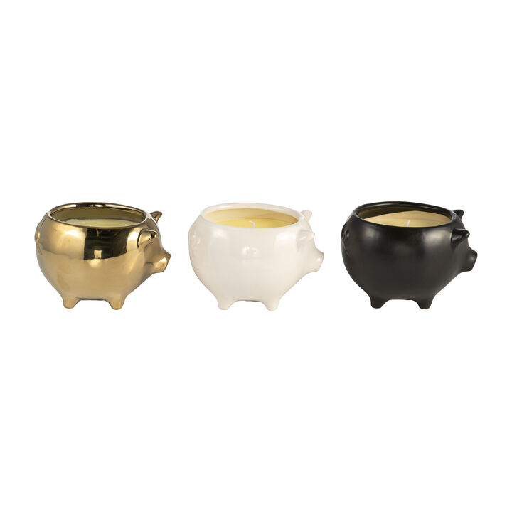 S/3 Vanilla Sandalwood Candle