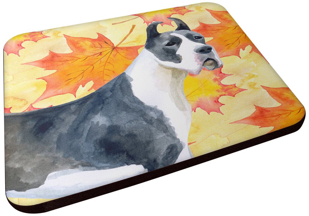 Caroline's Treasures Harlequin Dane Fall Decorative coasters, Multicolor