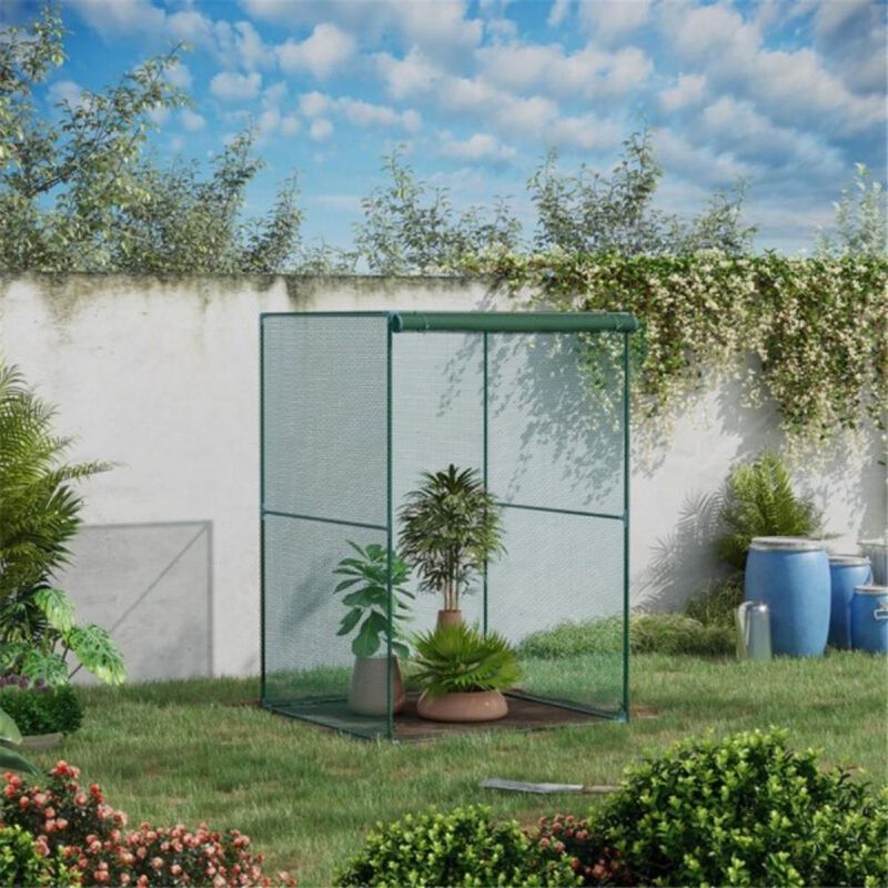 Walk-In Mini Greenhouse for Small Space Gardening & Plant Protection
