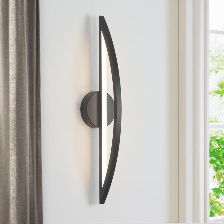 Modern LED Wall Light Switch Dimmable Hardwired