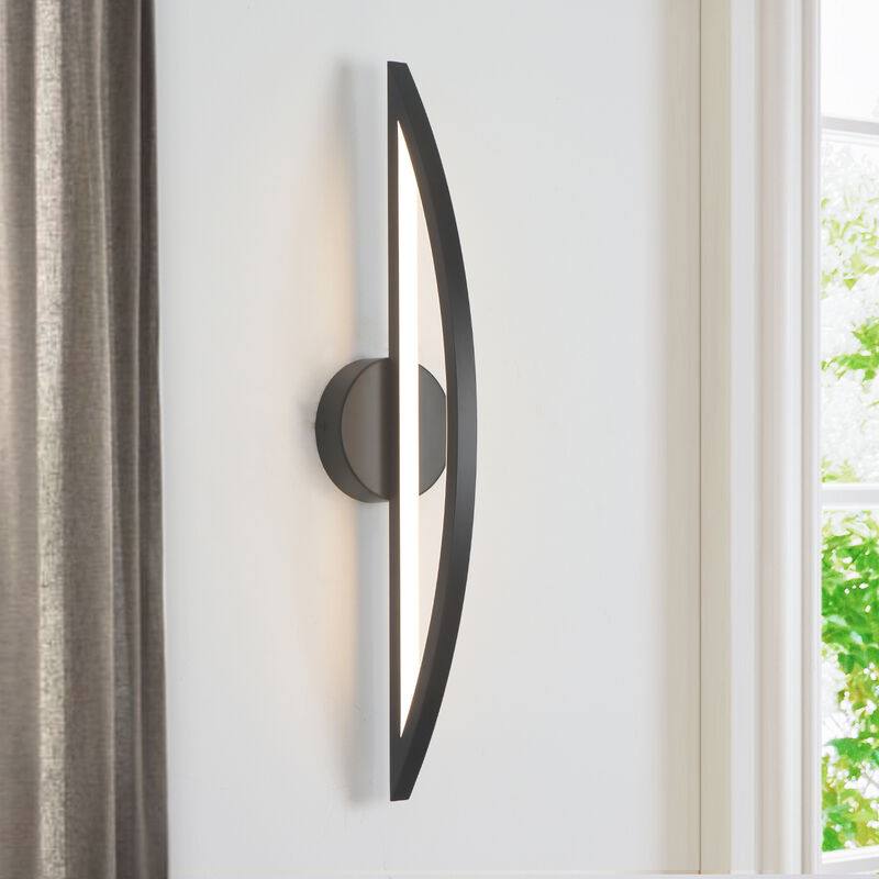 Modern LED Wall Light Switch Dimmable Hardwired image number 1