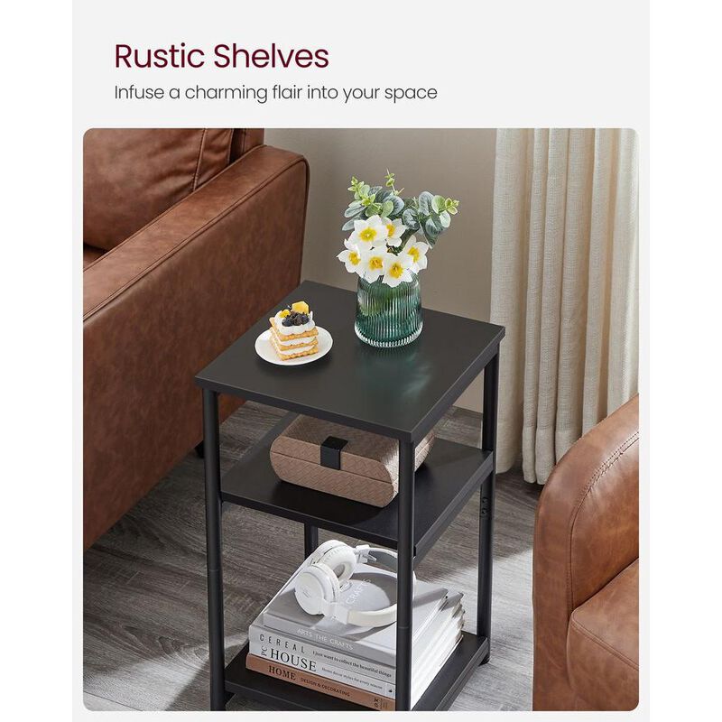 Minimal Small Side Table &ndash; Ideal for Bedside Use, Sofa Corners, or Reading Nooks