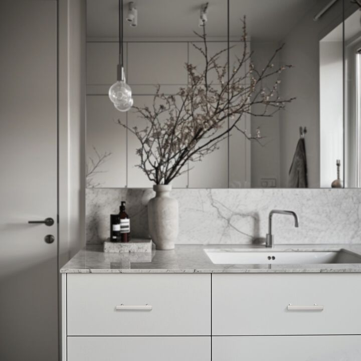 Hestia Hardware 10 Pack 3 Inch Modern Flat Cabinet Handles