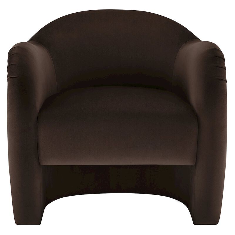 Compose Performance Velvet Accent Chair image number 5