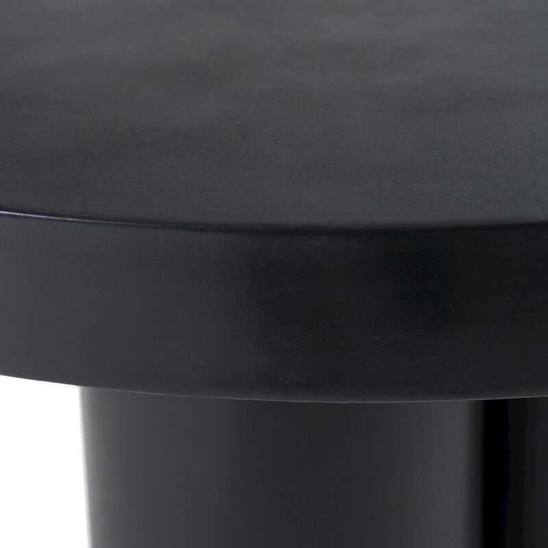 Modrest Bruni - Modern Black Concrete Coffee Table