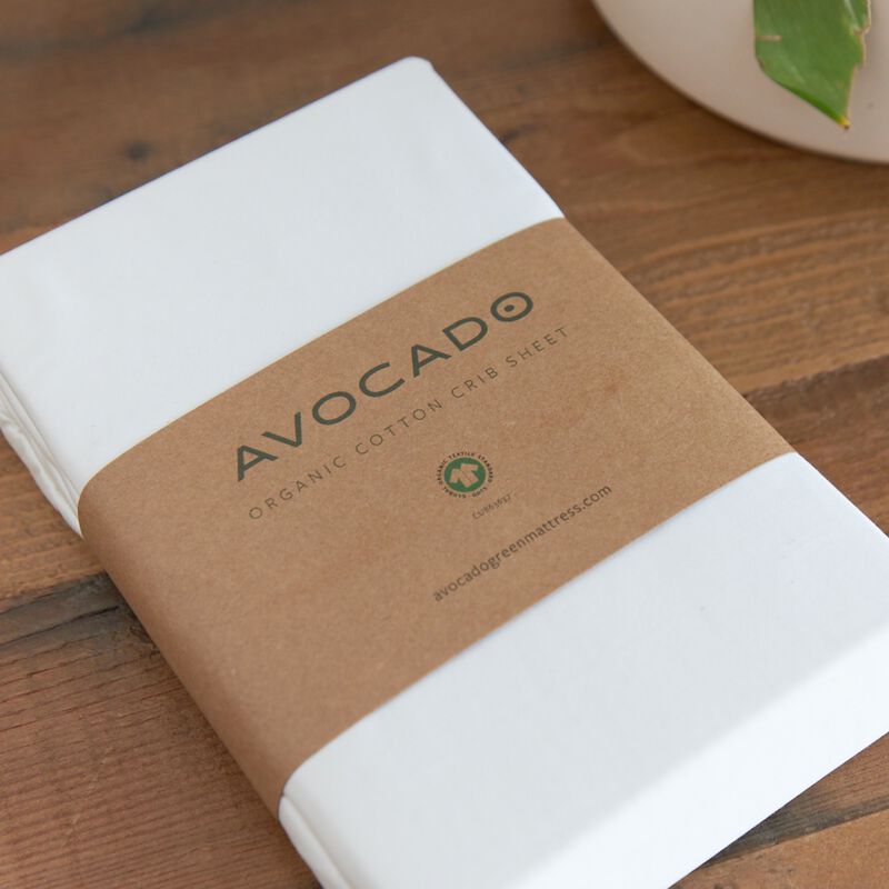 Organic Cotton Crib Sheet image number 0