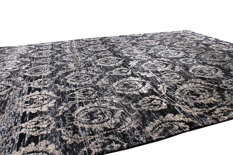 Pasargad Home Sari Silk Hand-Knotted Area Rug- 8' 0" X 9' 11" image number 3