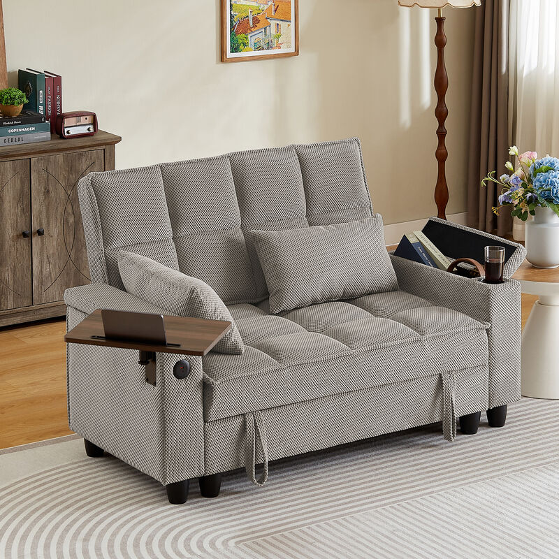 Dimjux underseat storage Loveseat image number 8