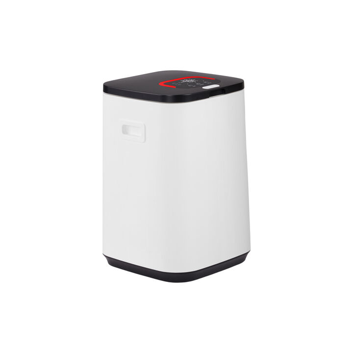 Large Electric Towel Warmer Bucket Hooks & Cord Wrap for Bathroom & Spa