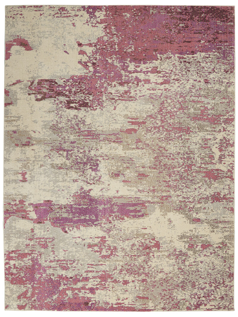 Celestial CES02 Ivory/Pink 10' x 14' Rug