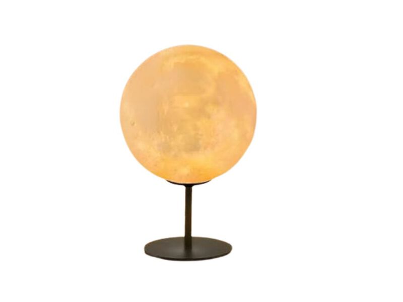 Dimmable LED Moon Desk Lamp For Living Room Bedroom Office image number 0
