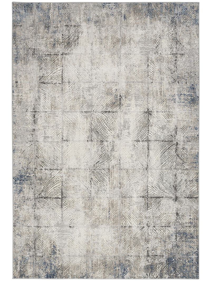 CK022 Infinity IFN03 Ivory/Gray 4' x 6' Rug