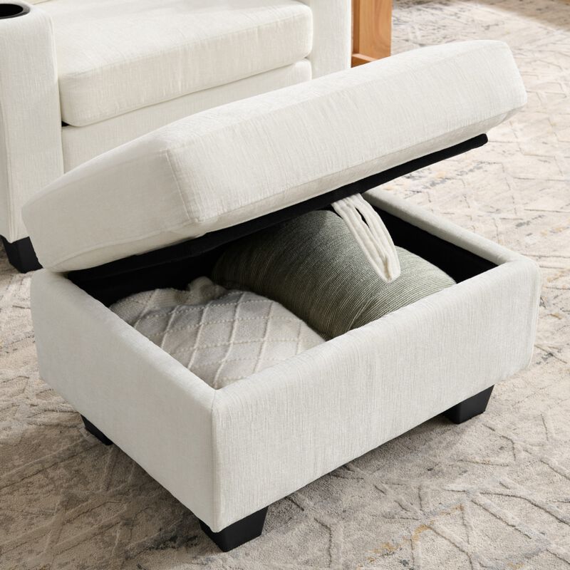 Kurtfo Chenille Accent Chair Set image number 6