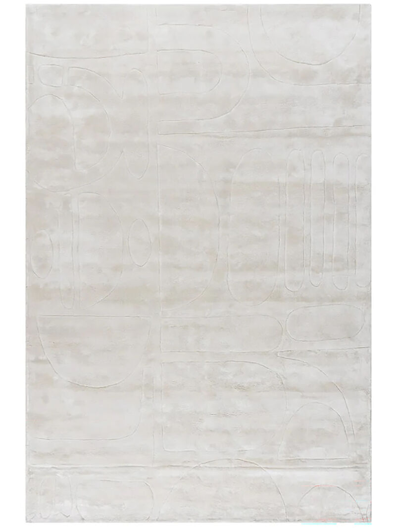 Basil Cream / Ivory 9' X 12' Hand-loomed Rug image number 0
