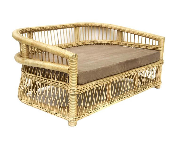 Euro Rattan Pet Bed