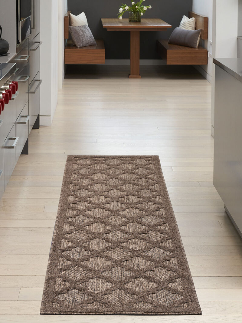 Easy Care NES01 Brown 2' x 6' Rug