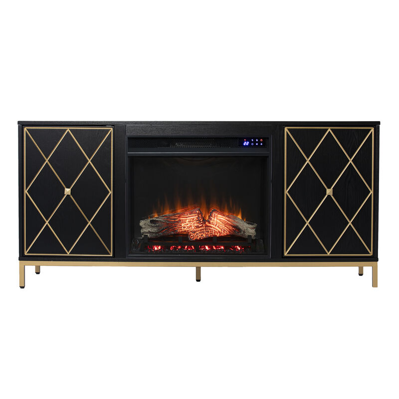 Nelson Touch Fireplace Console