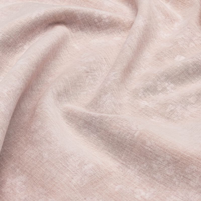 Violet Floral Muslin Baby Blanket with Ruffle Trim image number 2