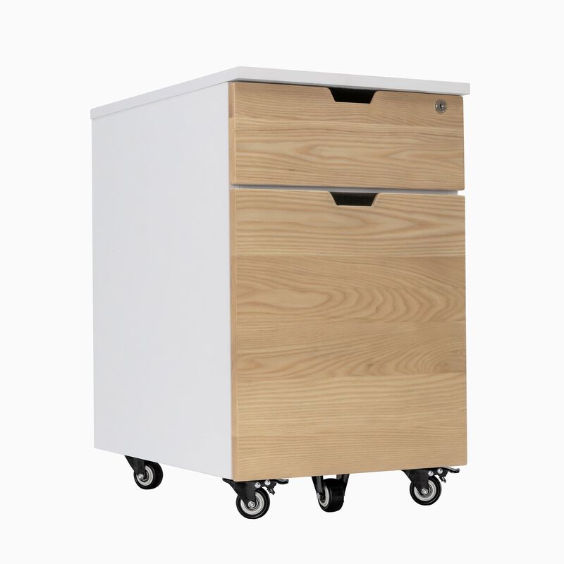 Desky Wooden Minimal Filing Cabinet image number 0