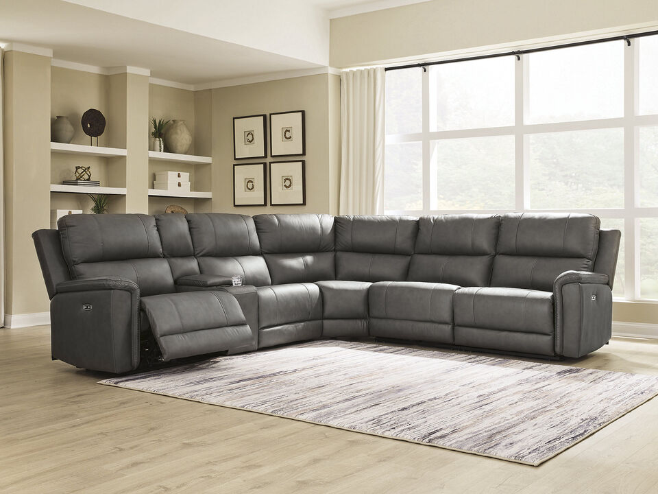 Beryton 6-Piece Power Reclining Sectional