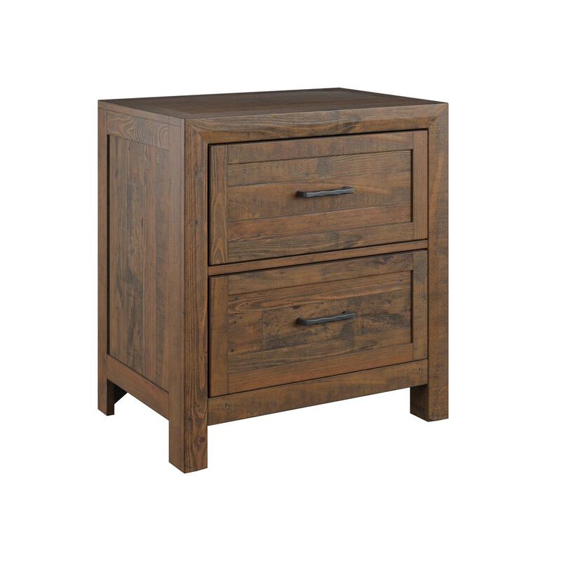 Wallace & Bay Mullen 2-Drawer Nightstand