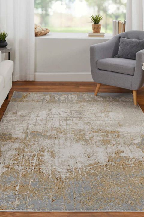 Aura 39LNF Gold/Gray 9'2" x 12' Rug