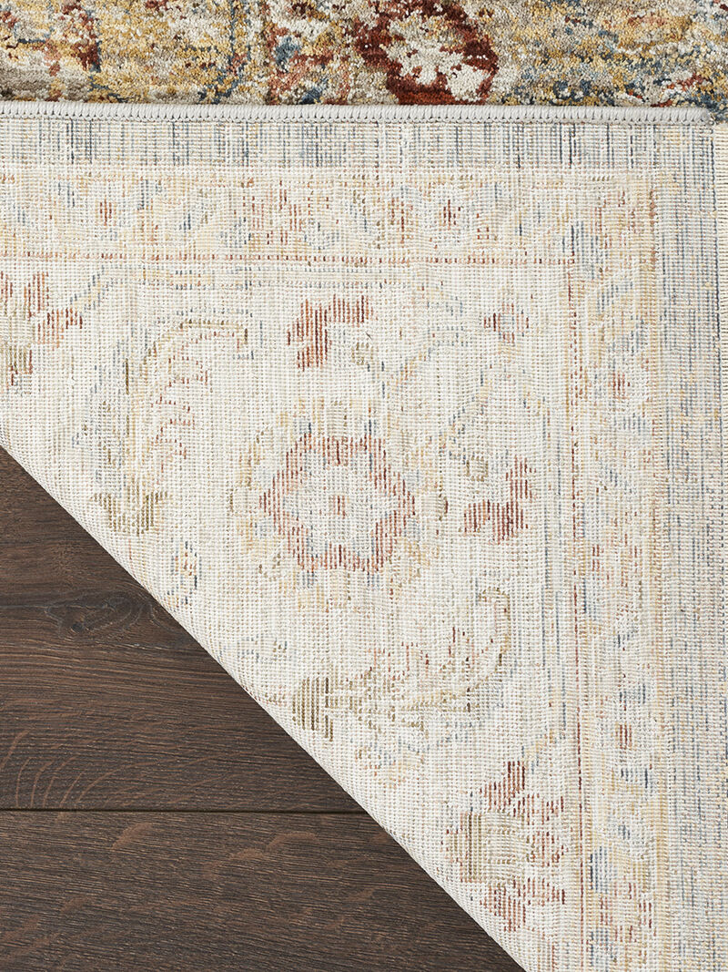 Sahar SHR03 Blue 9'3" x 12'7" Rug image number 1