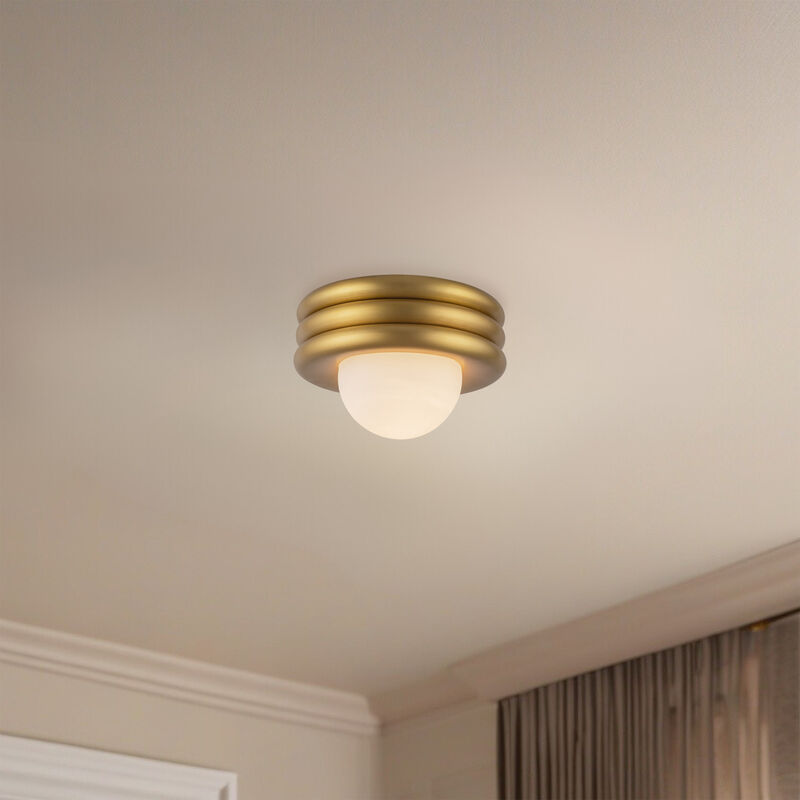 Harvey 12 in Socket Semi Flush Mount image number 4