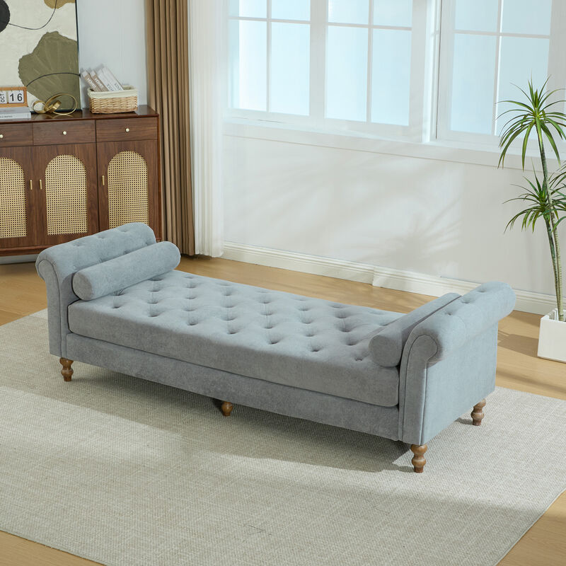 Glonmu Chenille Bench image number 2
