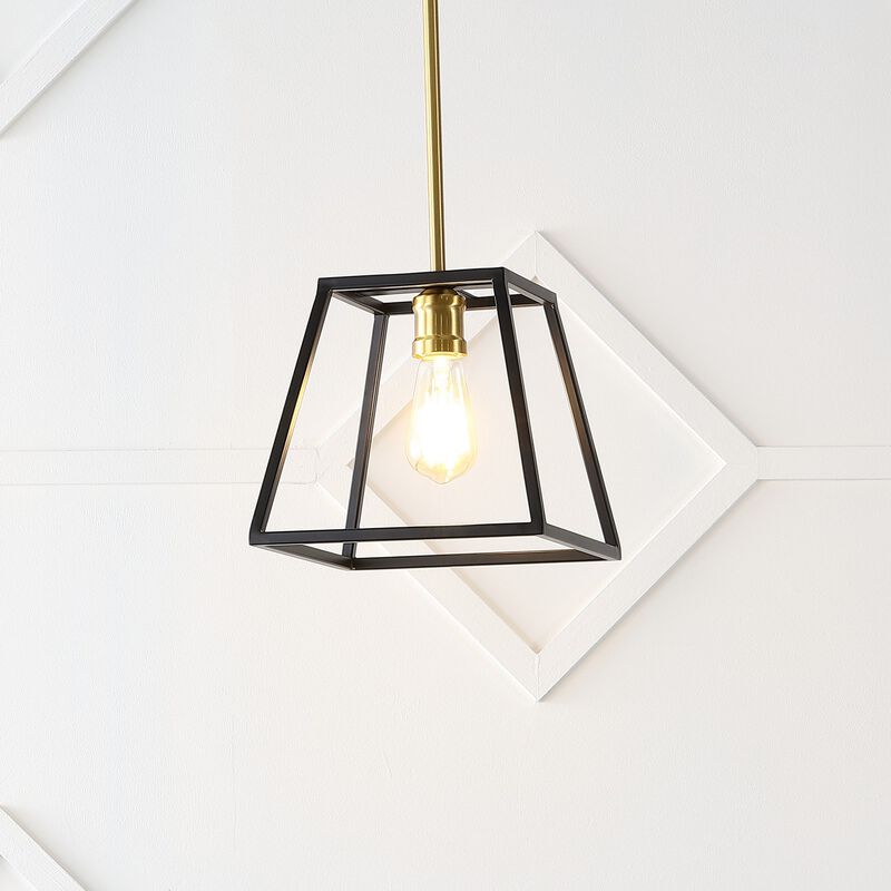 Girard 1-Light Farmhouse Industrial Iron LED Pendant