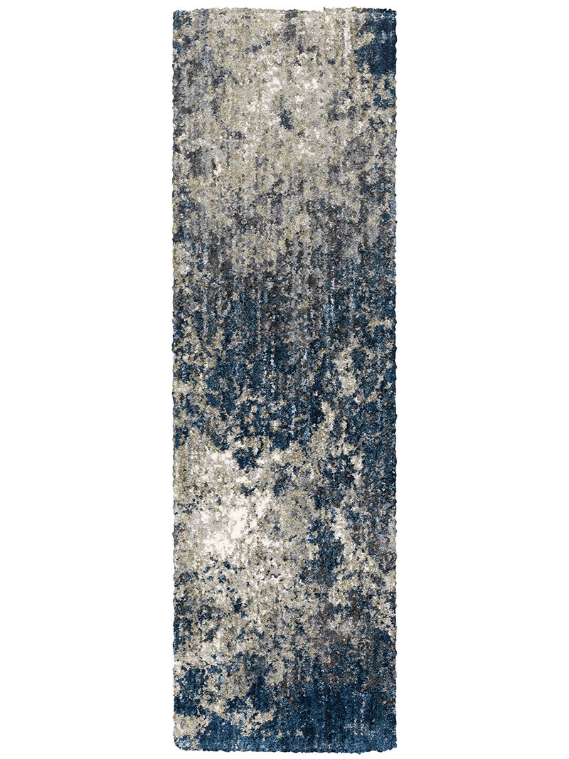 Aspen 5'3" x 7'6" Blue Rug image number 3