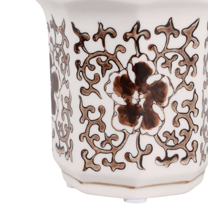 4" Fluted Chinoiserie Candle image number 5