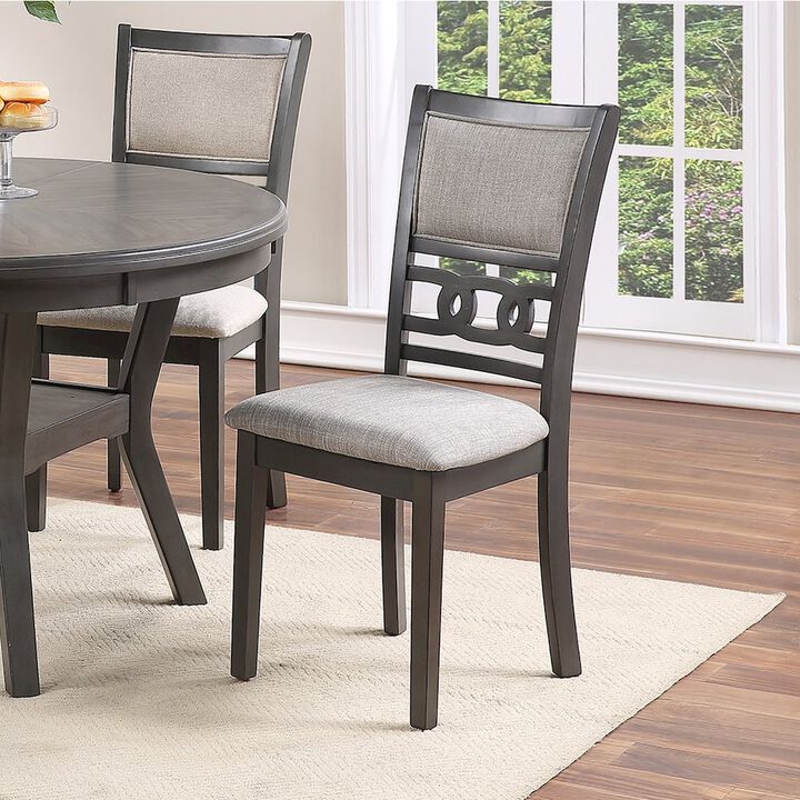 Simple Relax Set of 2 Upholstered Dining Chair