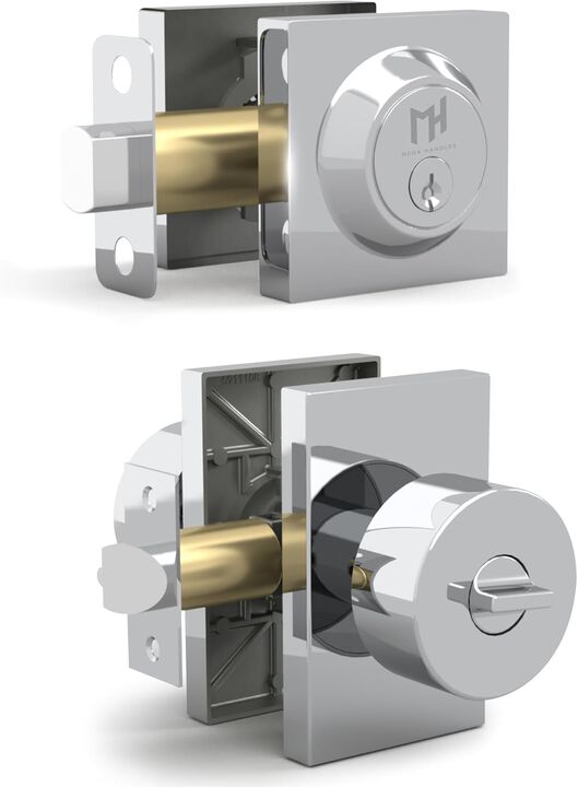 Mega Handles | Laura Knob and Deadbolt Combo