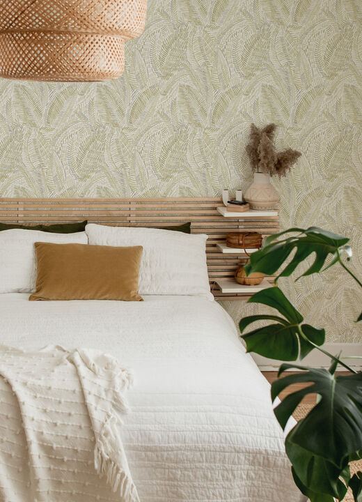 Fildia Honey Botanical Wallpaper