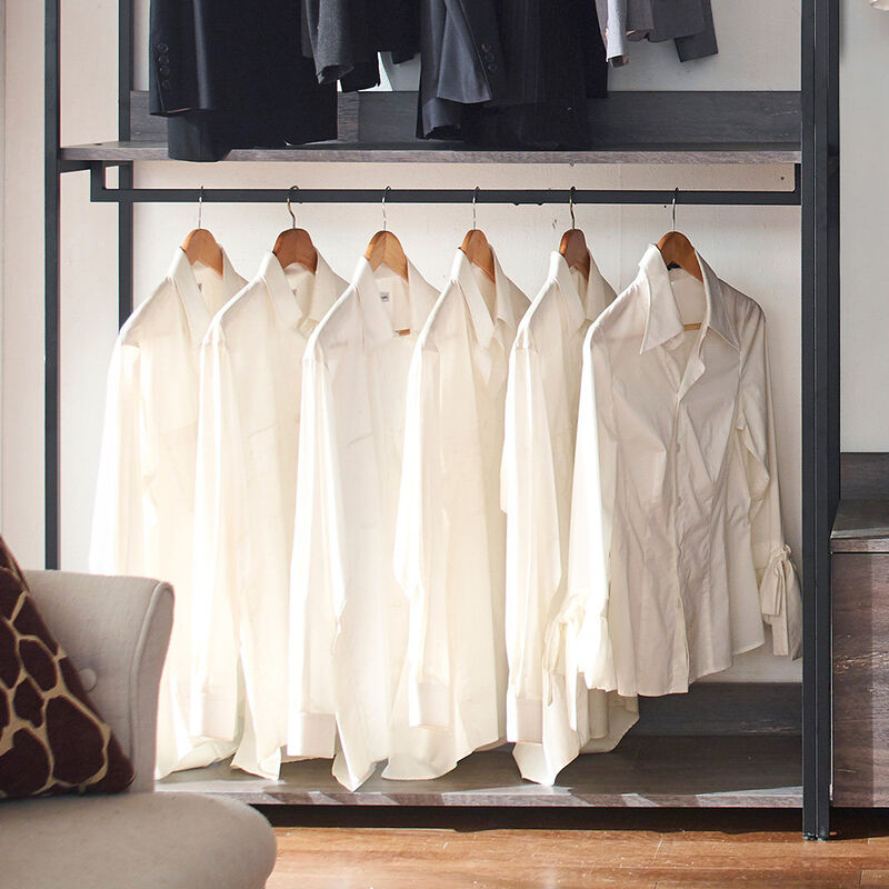 FC Design Klair Living Wood Walk-in Closet System