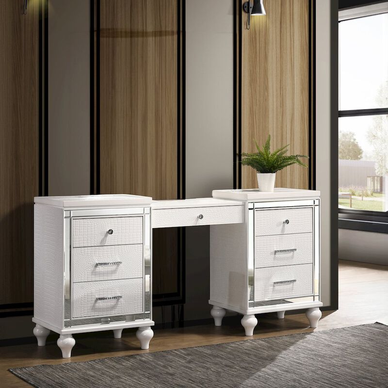 New Classic Furniture Valentino Vanity Table image number 2