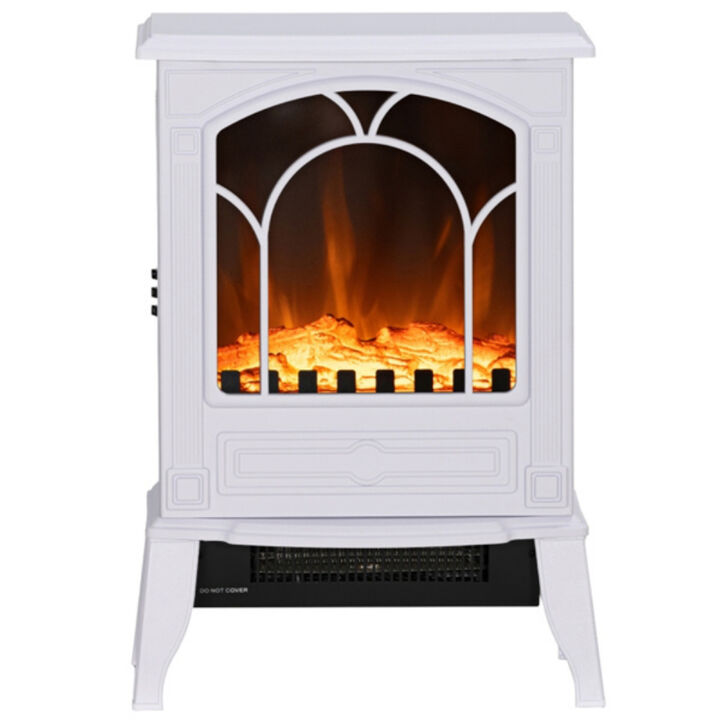 Energy-Efficient Electric Fireplace Heater with Multiple Heat Settings