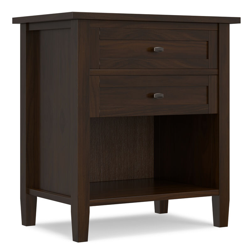 Simpli Home Warm Shaker Bedside Table image number 7