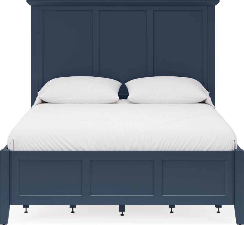 Grace Four Drawer California King-size Platform Storage Bed in Blueberry image number 0