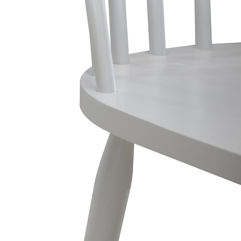 Liberty Furniture Liberty Capeside Cottage Spindle Back Side Chair - White - Set of 2 image number 9
