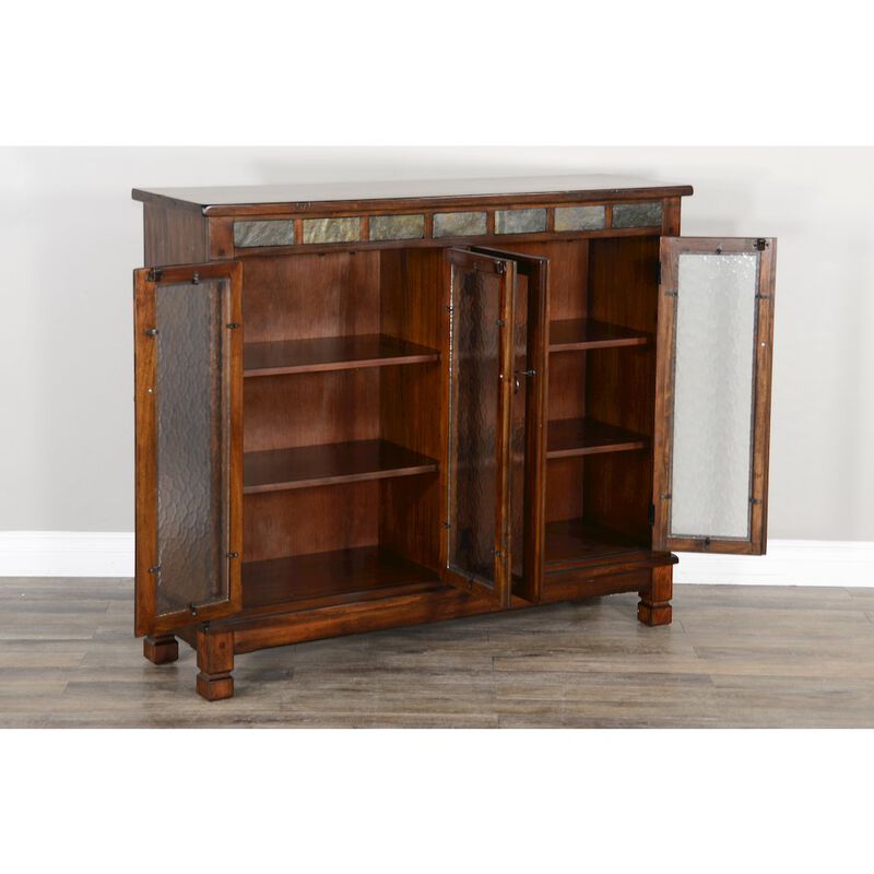 Sunny Designs Santa Fe 42" Traditional Wood Bookcase image number 5