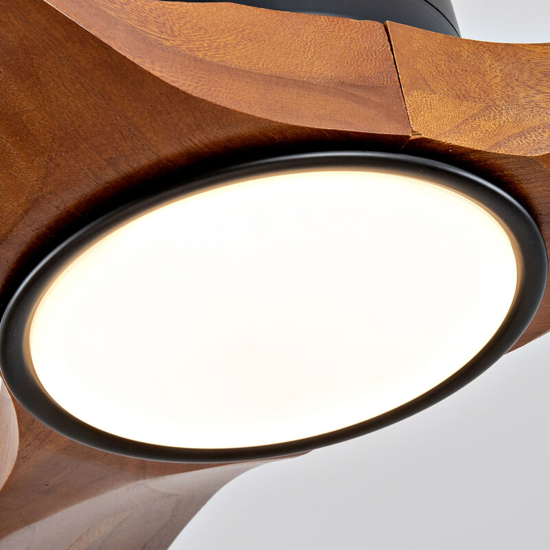 52" Indoor Ceiling Fan with 3 Solid Wood Blades image number 6