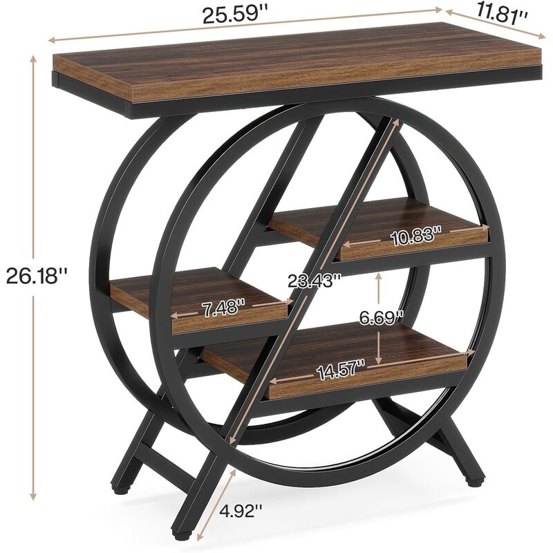 4-Tier End Table image number 5