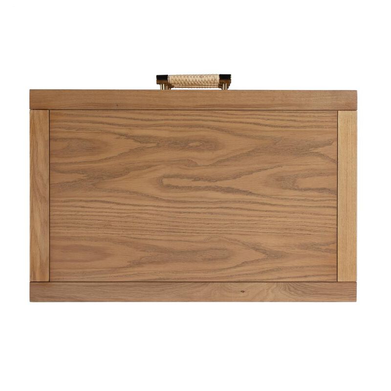 Butler Specialty Mesa Cane and Solid Wood  3 Drawer Chest, Natural