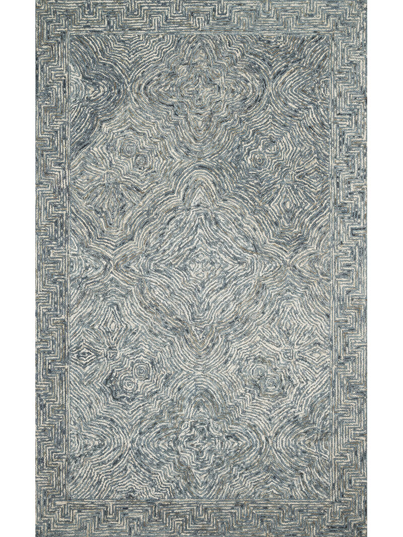 Ziva ZV04 Denim 3'6" x 5'6" Rug