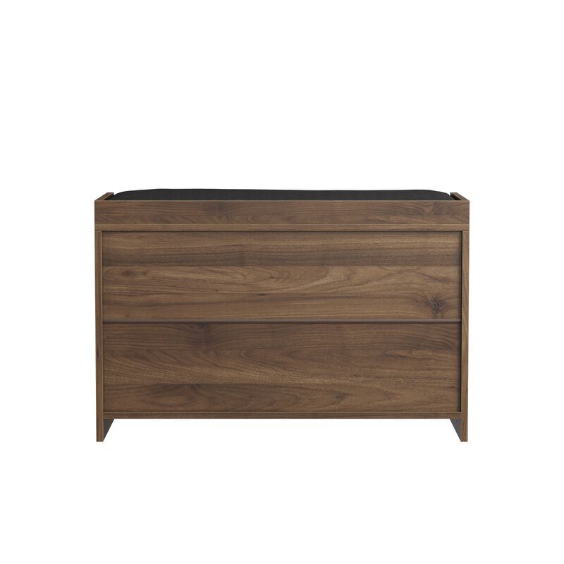Dempal entryway shoe storage bench image number 7
