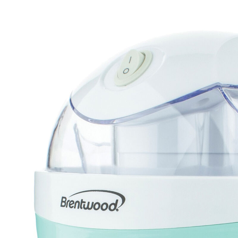 Brentwood 1 Quart Ice Cream and Sorbet Maker, Frozen Yogurt, Gelato, and Custard Machine in Blue