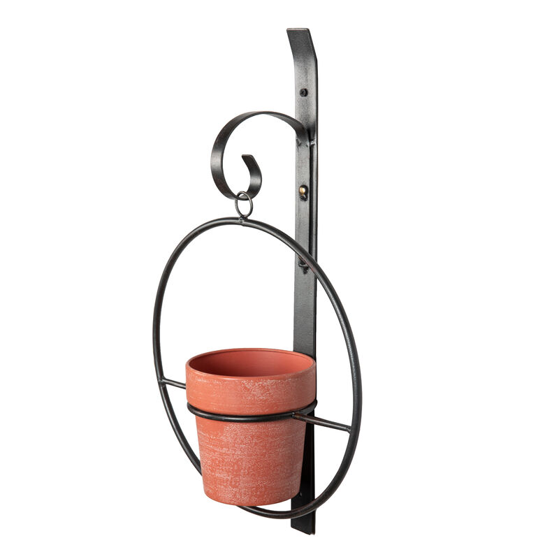 Tivoli 2-Piece Metal Hanging Planter Set